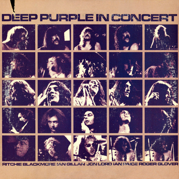 Deep Purple - In Concert (2xLP, Album, RE, Car)