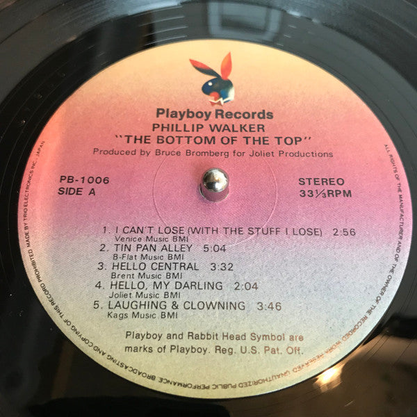 Phillip Walker - The Bottom Of The Top (LP, Album)