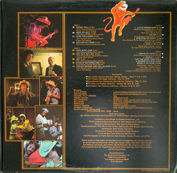 Elvin Bishop - Raisin' Hell (2xLP, Album, Los)