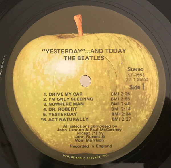 The Beatles - Yesterday And Today (LP, Album, Comp, RE, Los)