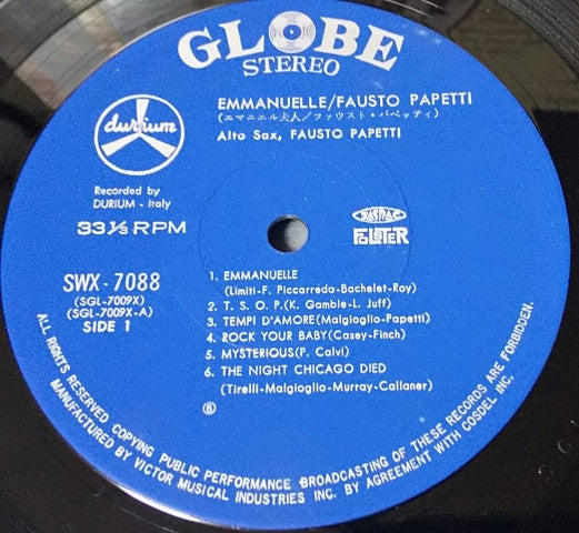 Fausto Papetti - Emmanuelle (LP)