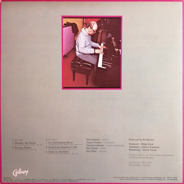Red Garland - Strike Up The Band (LP, Album)