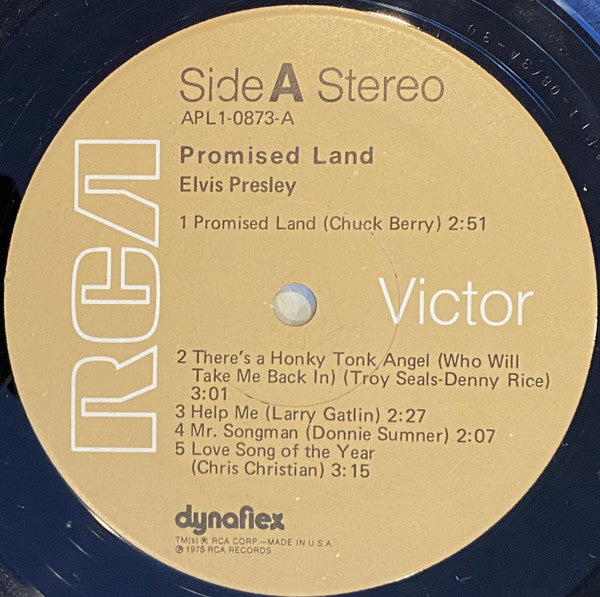 Elvis* - Promised Land (LP, Album, RP, Uni)