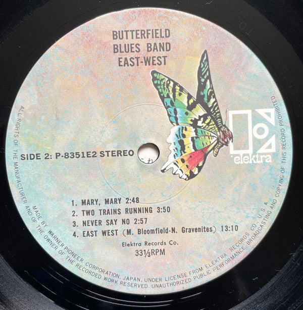 The Butterfield Blues Band* - East-West (LP, Album)