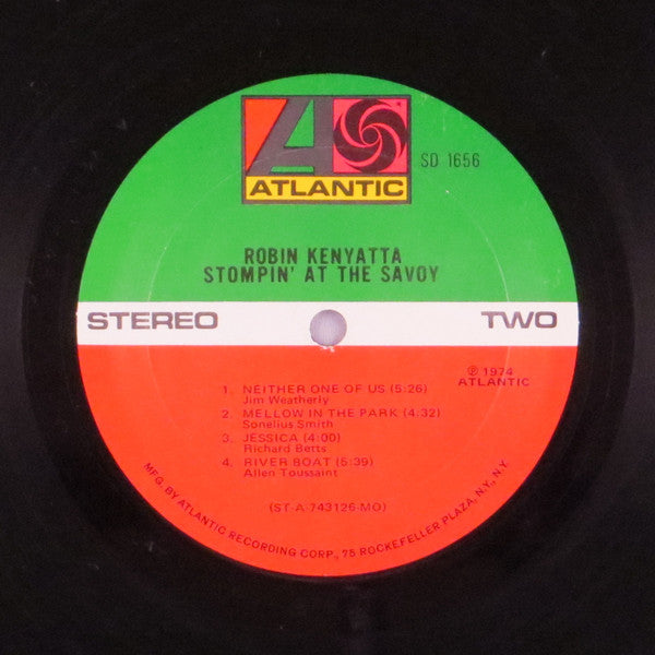 Robin Kenyatta - Stompin' At The Savoy (LP, Album, MO)