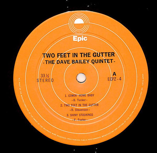 The Dave Bailey Quintet - 2 Feet In The Gutter (LP, Album)