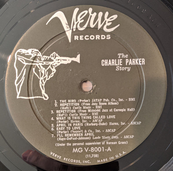 Charlie Parker - The Charlie Parker Story #2 (LP, Comp, Mono)
