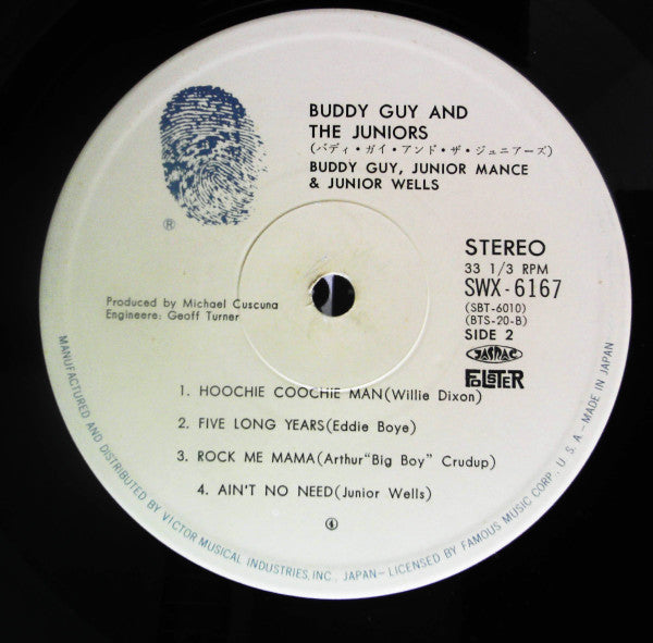 Buddy Guy, Junior Mance & Junior Wells - Buddy And The Juniors (LP)