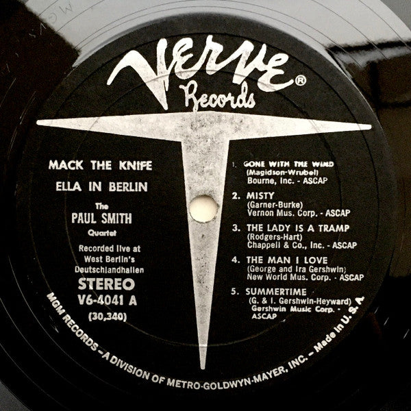 Ella Fitzgerald - Mack The Knife - Ella In Berlin (LP, Album, RP)