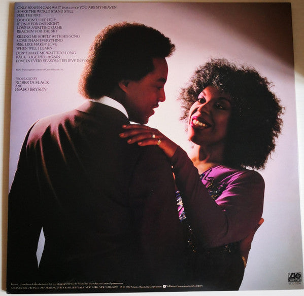 Roberta Flack And Peabo Bryson - Live & More (2xLP, Album)