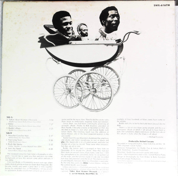 Buddy Guy, Junior Mance & Junior Wells - Buddy And The Juniors (LP)