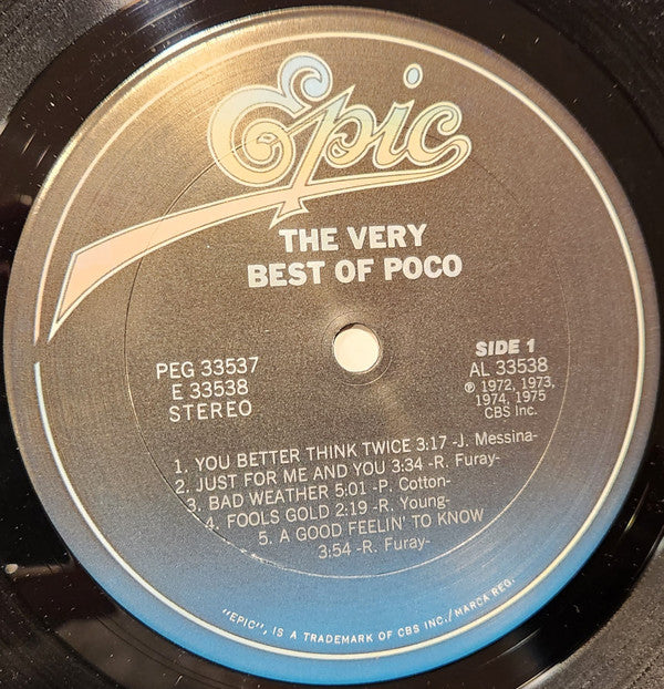 Poco (3) - The Very Best Of Poco (2xLP, Comp, RE, San)