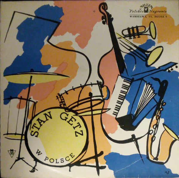 Stan Getz - W Polsce (10"", Mono)