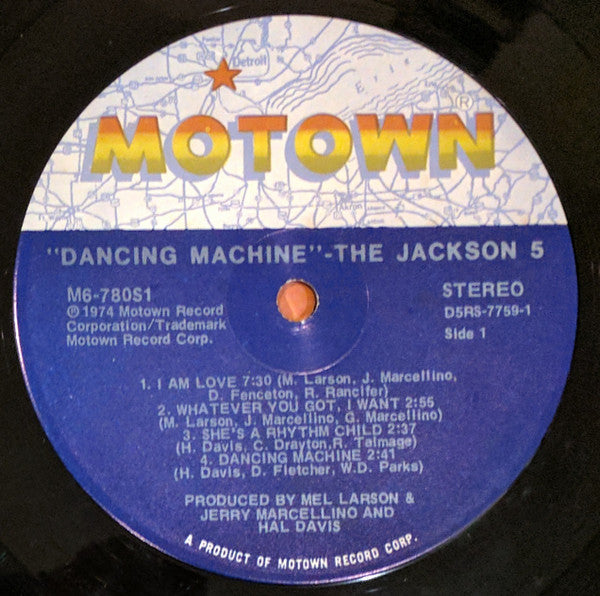 Jackson 5ive* - Dancing Machine (LP, Album, Ind)