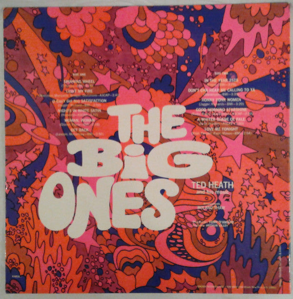 Ted Heath And His Music - The Big Ones (LP, Album, Ind)