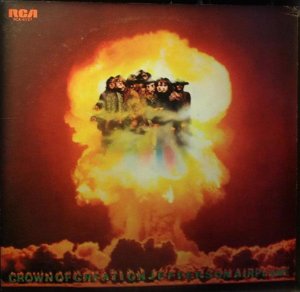 Jefferson Airplane - Crown Of Creation (LP, Album, RE)