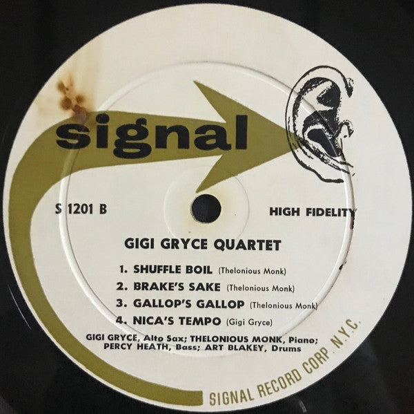 The Gigi Gryce Orchestra - Gigi Gryce(LP, Album, Mono)