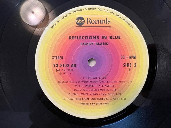 Bobby Bland - Reflections In Blue (LP, Album)