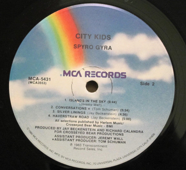 Spyro Gyra - City Kids (LP, Album,  Pi)