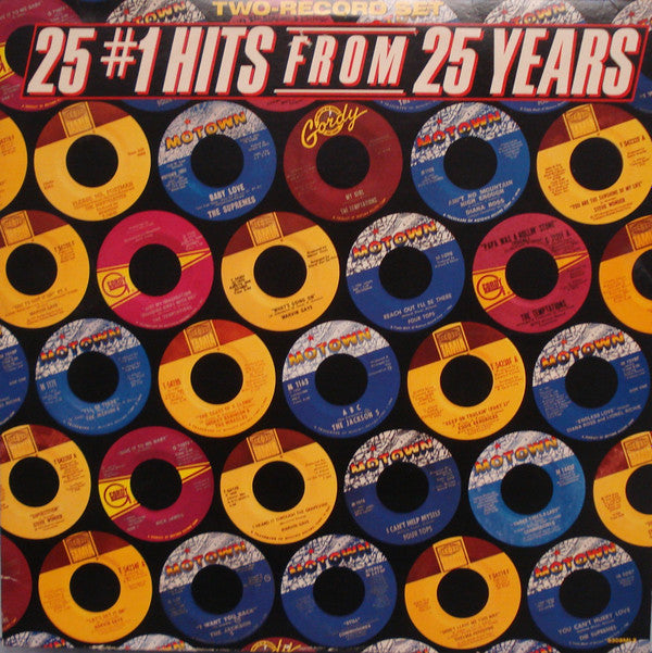 Various - 25 #1 Hits From 25 Years (2xLP, Comp, SRP)