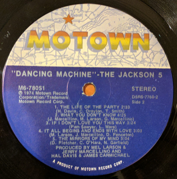 Jackson 5ive* - Dancing Machine (LP, Album, Ind)