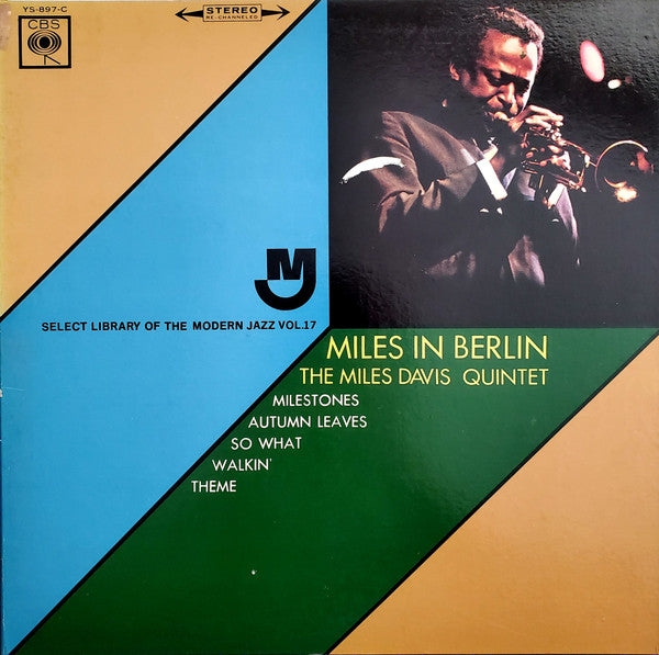 The Miles Davis Quintet - Miles In Berlin (LP, Album, Promo)