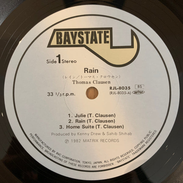 Thomas Clausen 3* - Rain (LP, Album)