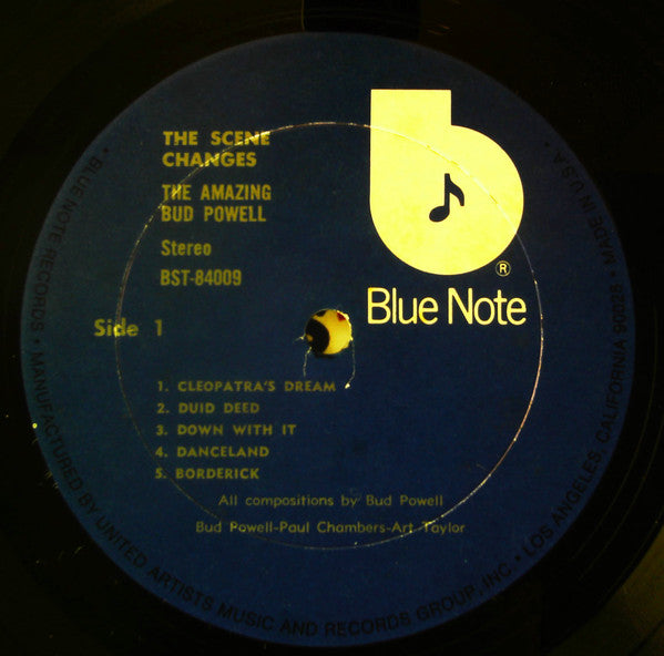 The Amazing Bud Powell* - The Scene Changes (LP, Album, RE)