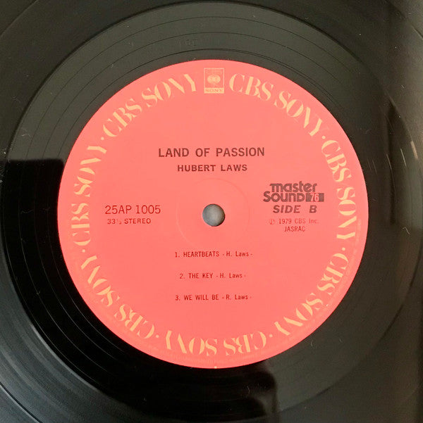 Hubert Laws - Land Of Passion (LP, Album, Mas)