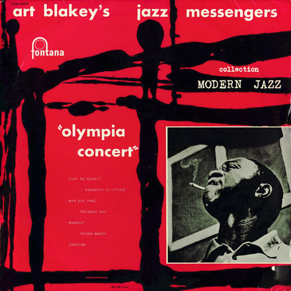 Art Blakey's Jazz Messengers* - Olympia Concert (LP, Album, Mono)