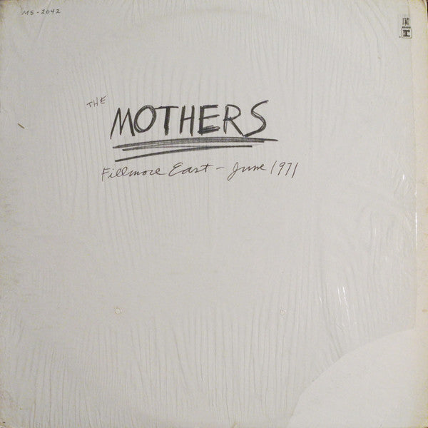 The Mothers - Fillmore East - June 1971 (LP, Album, Ter)