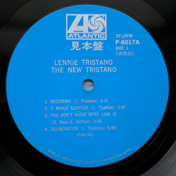Lennie Tristano - The New Tristano (LP, Album, Mono, Promo)