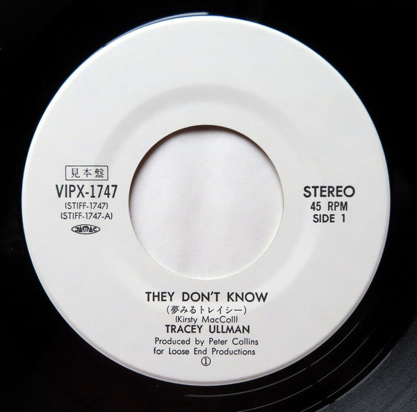 Tracey Ullman - They Don't Know (7"", Promo)
