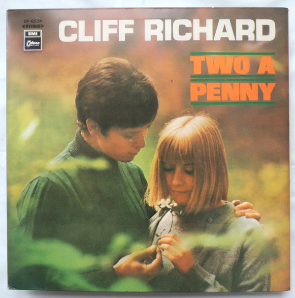 Cliff Richard - Two A Penny (LP, Album, Red)