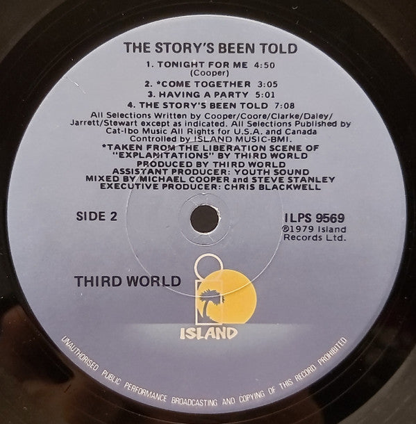 Third World - The Story's Been Told (LP, Album, Los)