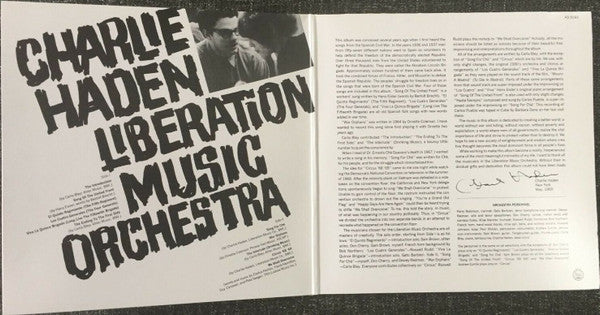 Charlie Haden - Liberation Music Orchestra  (LP, Album, RE, Gat)