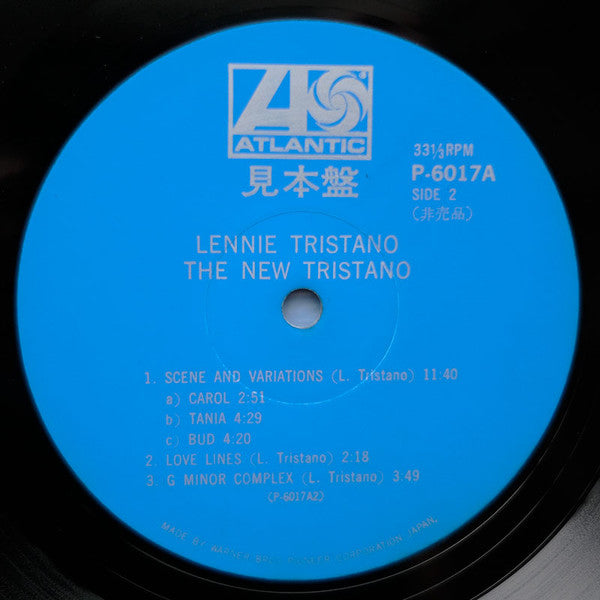 Lennie Tristano - The New Tristano (LP, Album, Mono, Promo)