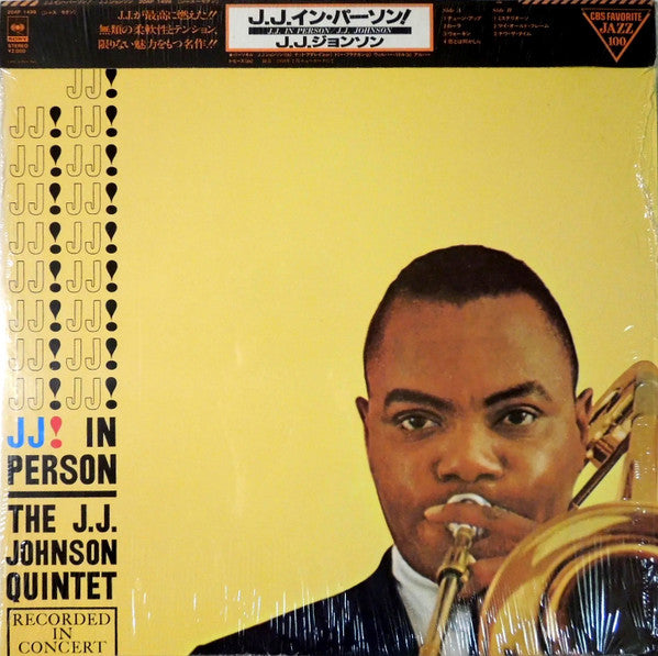 The J.J. Johnson Quintet - J. J. In Person! (LP, Album, RE)