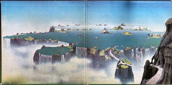 Yes - Close To The Edge = 危機 (LP, Album, Gat)