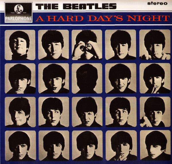 The Beatles - A Hard Day's Night (LP, Album, RE, RM, RP, 180)