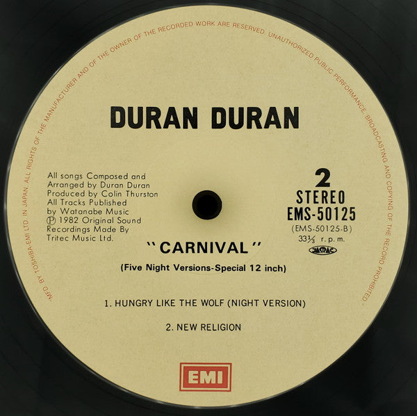 Duran Duran - Carnival (12"", MiniAlbum, Comp, Ltd)