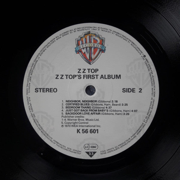 ZZ Top - First Album (LP, Album, RE, Mid)