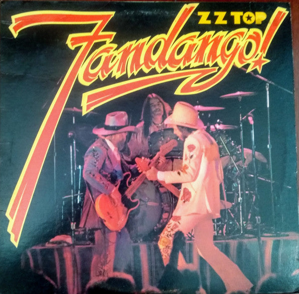 ZZ Top - Fandango! (LP, Album, RE, Jac)