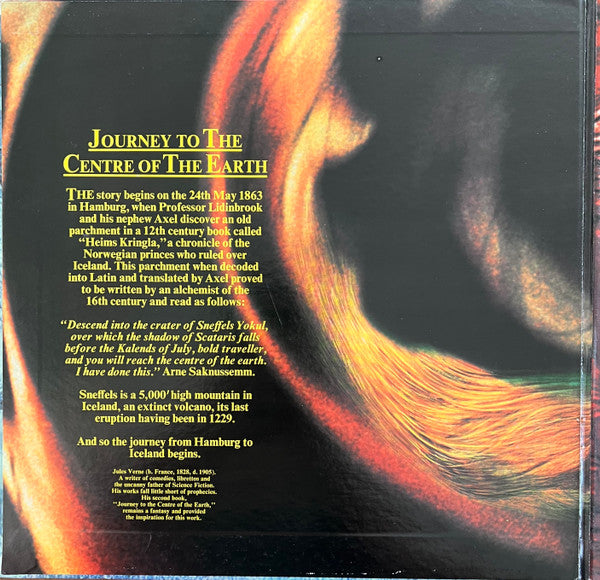 Rick Wakeman - Journey To The Centre Of The Earth (LP, Album, Gat)