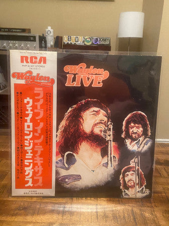 Waylon Jennings - Waylon Live (LP, Album, Promo)