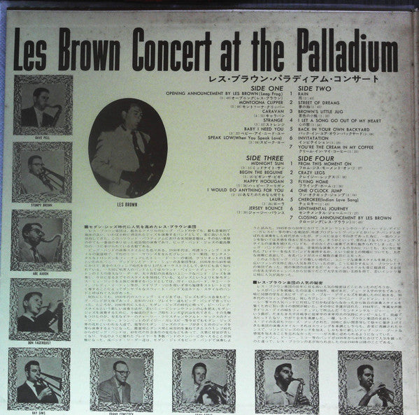 Les Brown - Concert At The Palladium (2xLP, Promo, Gat)