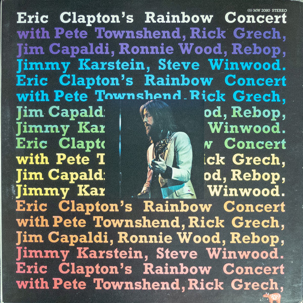 Eric Clapton - Eric Clapton's Rainbow Concert (LP, Album)