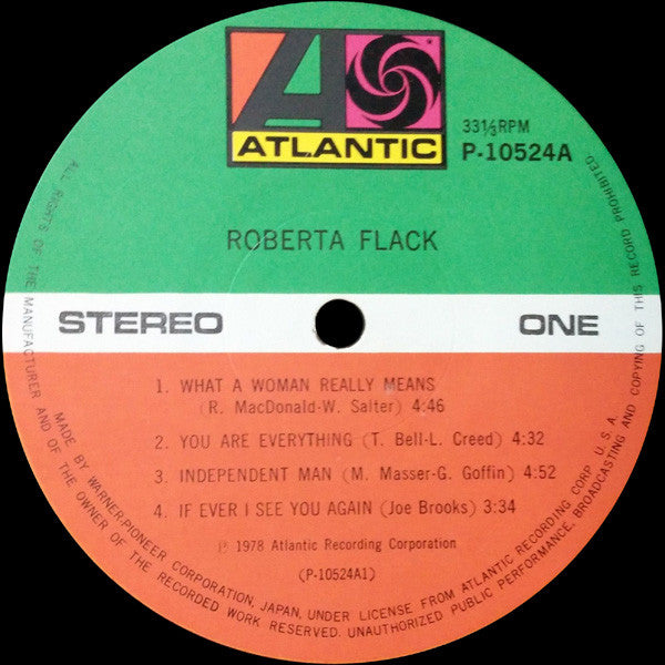 Roberta Flack - Roberta Flack (LP, Album)