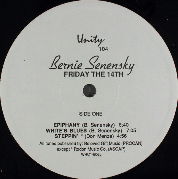 Bernie Senensky - Friday The 14th (LP, Album)