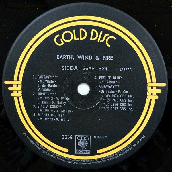 Earth, Wind & Fire - Earth, Wind & Fire (LP, Comp)